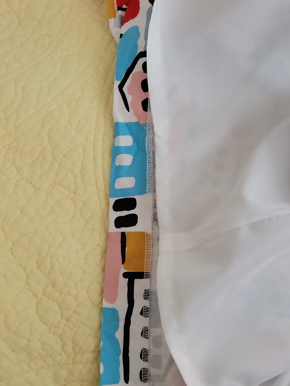 Boden Multicolor Village Print A-Line Skirt With Pockets US 12 - Picture 4 of 10